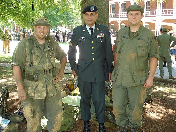 Louis & Brian with a 173rd Vet